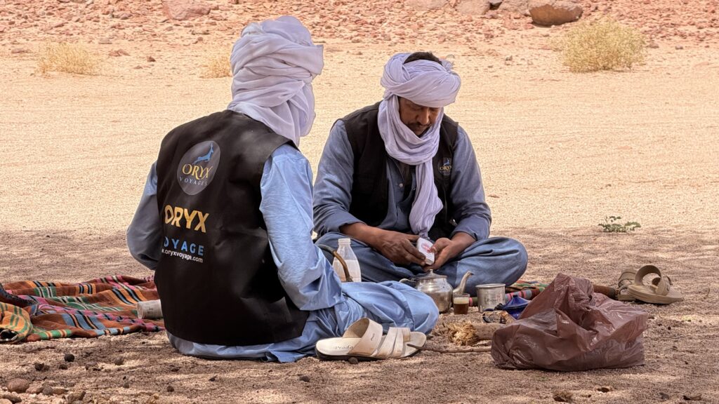Oryx Touareg guides in Djanet Algeria