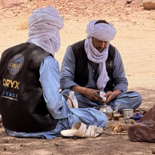 Oryx Touareg guides in Djanet Algeria