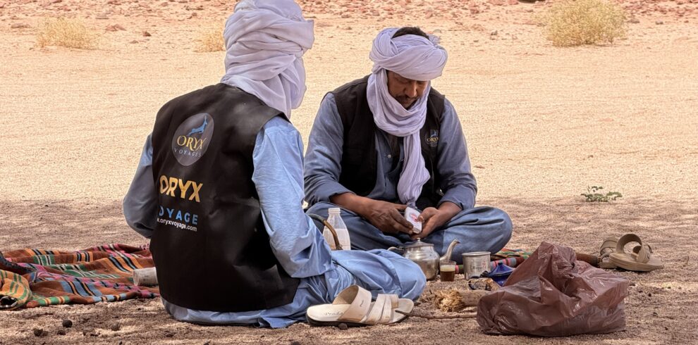 Oryx Touareg guides in Djanet Algeria