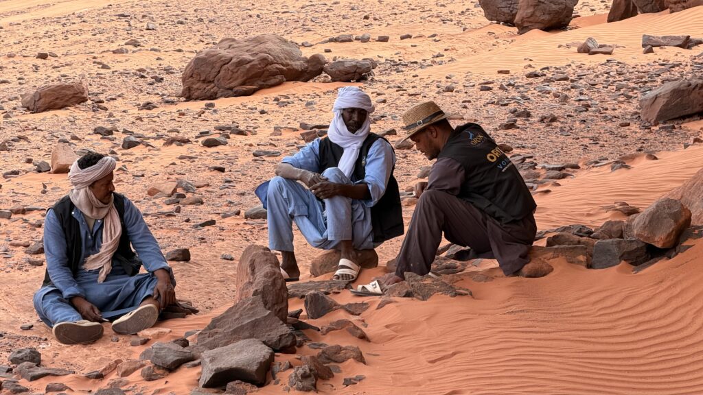 Oryx Touareg guides in Djanet Algeria
