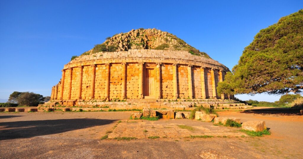 Tipasa, Algeria: Royal Mausoleum of Mauritania