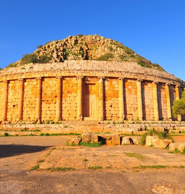 Tipasa, Algeria: Royal Mausoleum of Mauritania