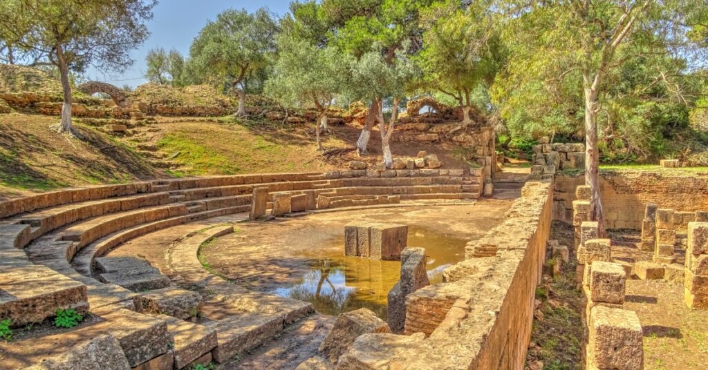 Tipaza archaeological site, Algeria