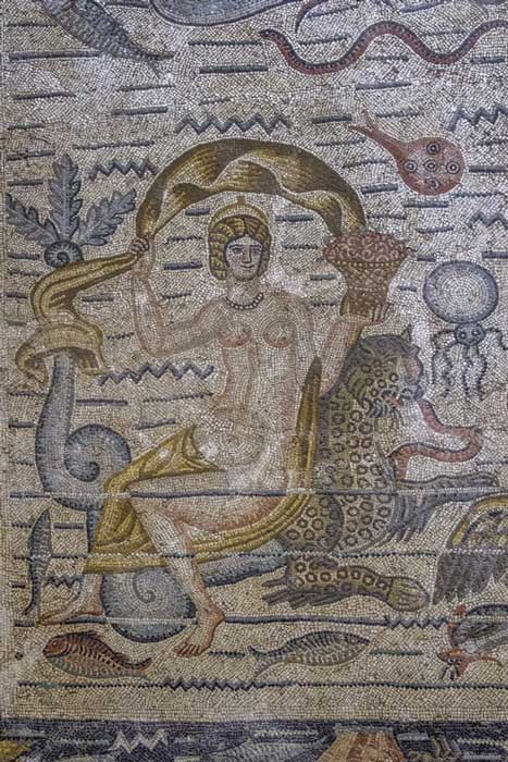 A stunning mosaic found at Cuicul, Djemila