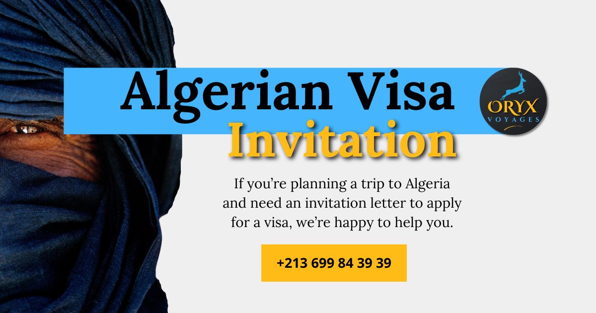 Algerian Visa Invitation