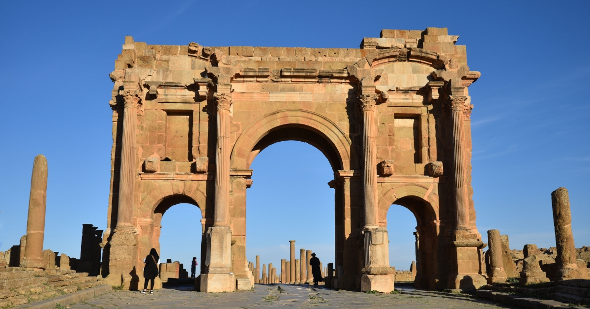 Arch of Trajan of Timgad 1 - Visit Algeria