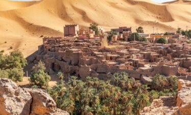 Old Ksar and the Oasis of Taghit Algeria