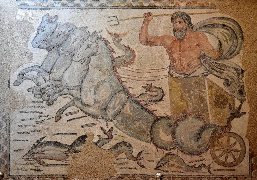 neptune-in-his-chariot-mosaic-from-timgad-17115